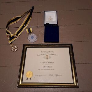 SONS OF THE AMERICAN REVOLUTION PAST PRESIDENT MEDAL,  President CERTIFICATE